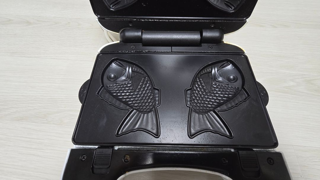 위즈웰 3종패키지 와플 기계 샌드위치 메이커 붕어빵 이미지