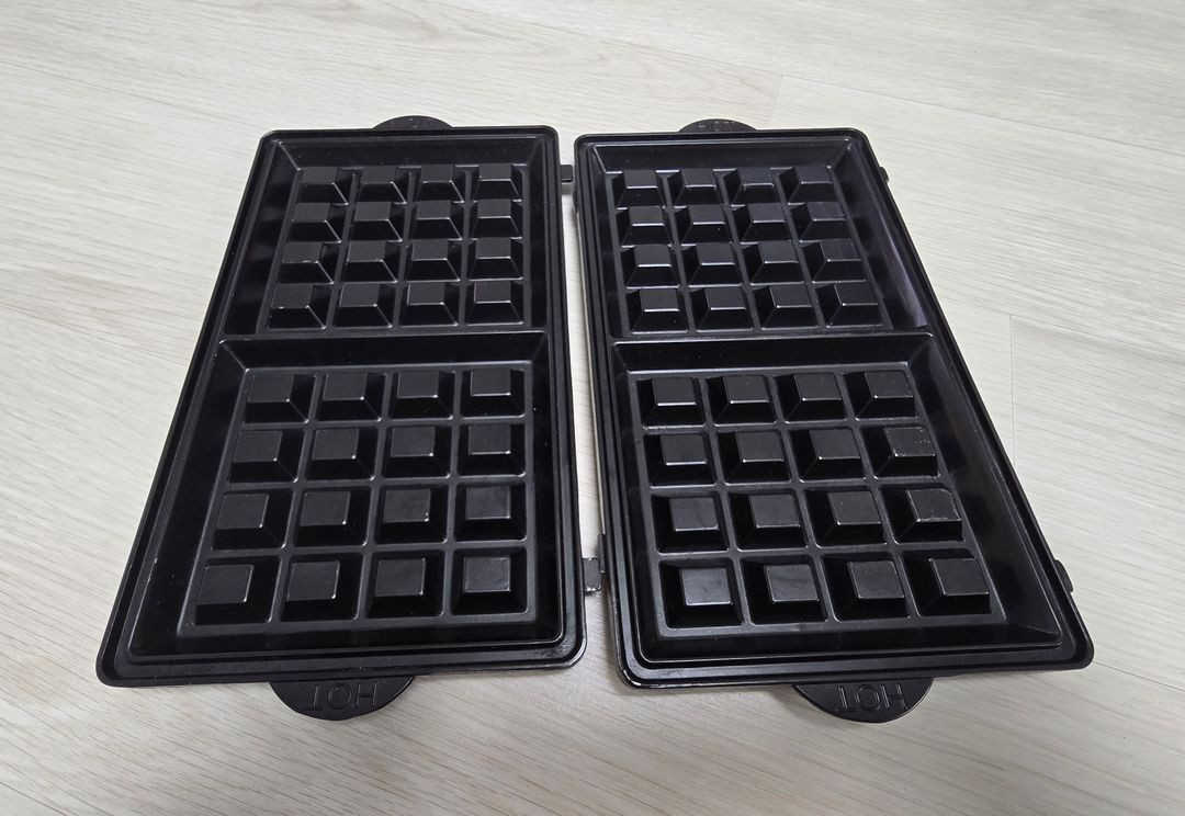 위즈웰 3종패키지 와플 기계 샌드위치 메이커 붕어빵 이미지