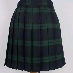 일본 교복 / 격자무늬 플리츠 스커트