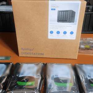 시놀로지 DS423+[미개봉품] 아이언울프 40TB