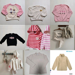 겨울 XL 130호 맨투맨 목폴라 몽베베 컬럼비아 플리스