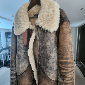 폴로 B-3 무스탕 시어링 자켓 이미지