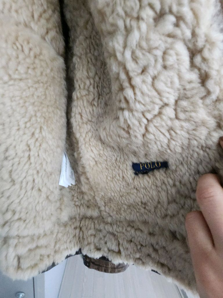 폴로 B-3 무스탕 시어링 자켓 이미지