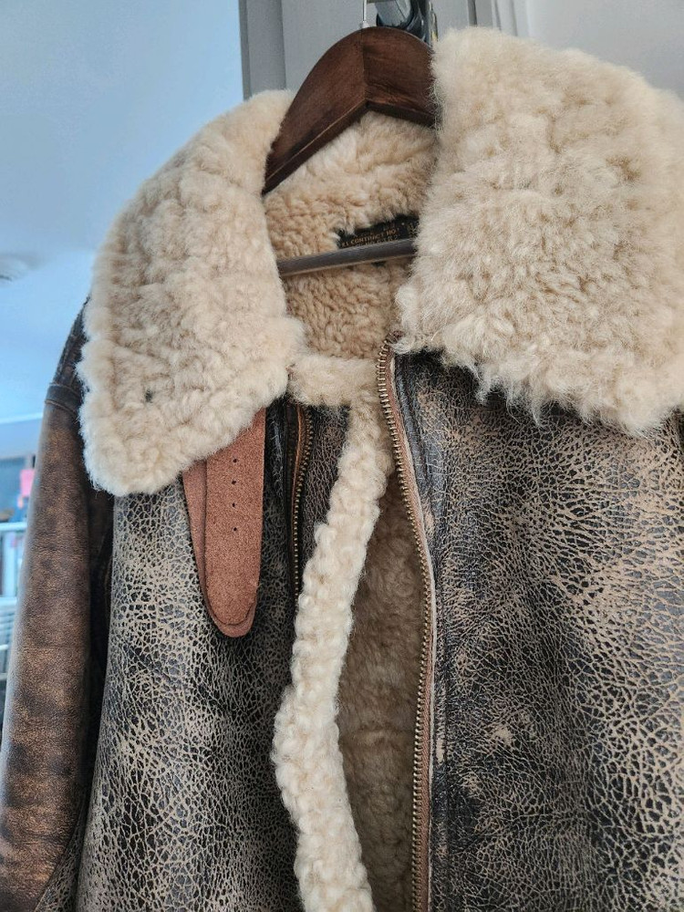 폴로 B-3 무스탕 시어링 자켓 이미지