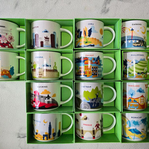 스타벅스 유아히어 컬렉션 머그컵 (개별)