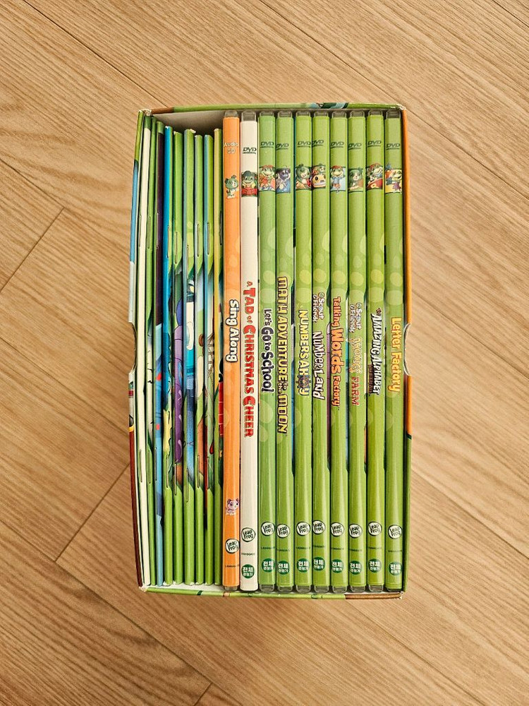 립프로그 파닉스 DVD 영한대본 포함 이미지
