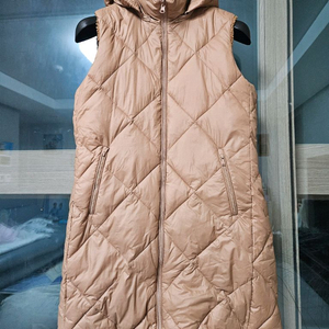 코오롱스포츠가 만든 고급 골프의류 잭니클라우스 롱후드 패딩조끼