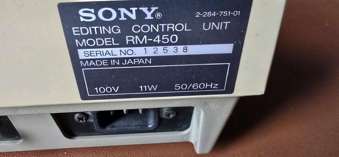 소니 영상편집기 RM-450 판매 (수집, 인테리어)--4