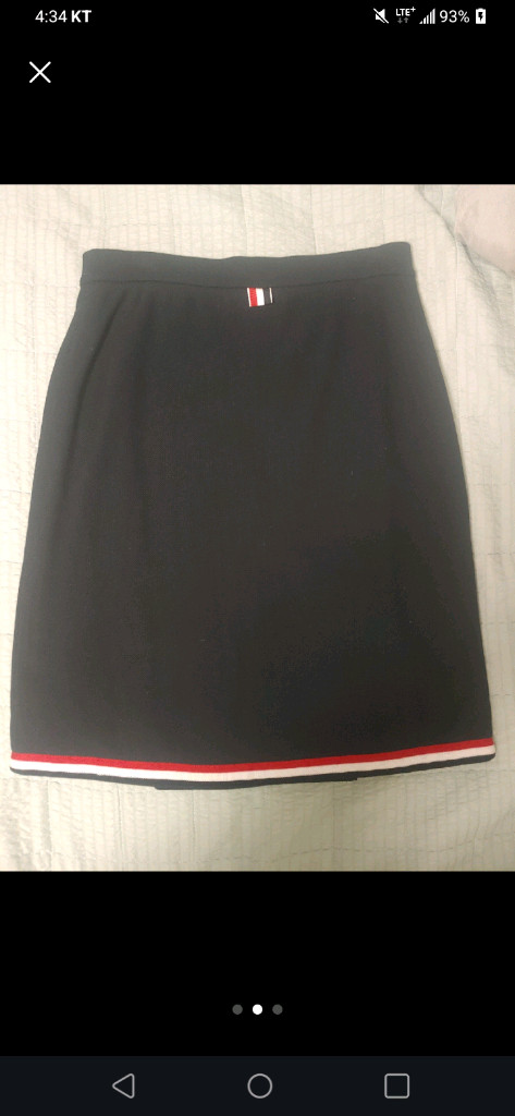 톰브라운 스커트 40(미착용/새제품)--2