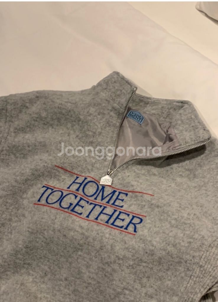 (새상품)베뉴먼트 venument 소프트울 아노락 플리스 그레이--1