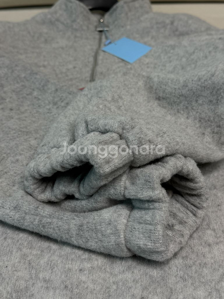 (새상품)베뉴먼트 venument 소프트울 아노락 플리스 그레이--7