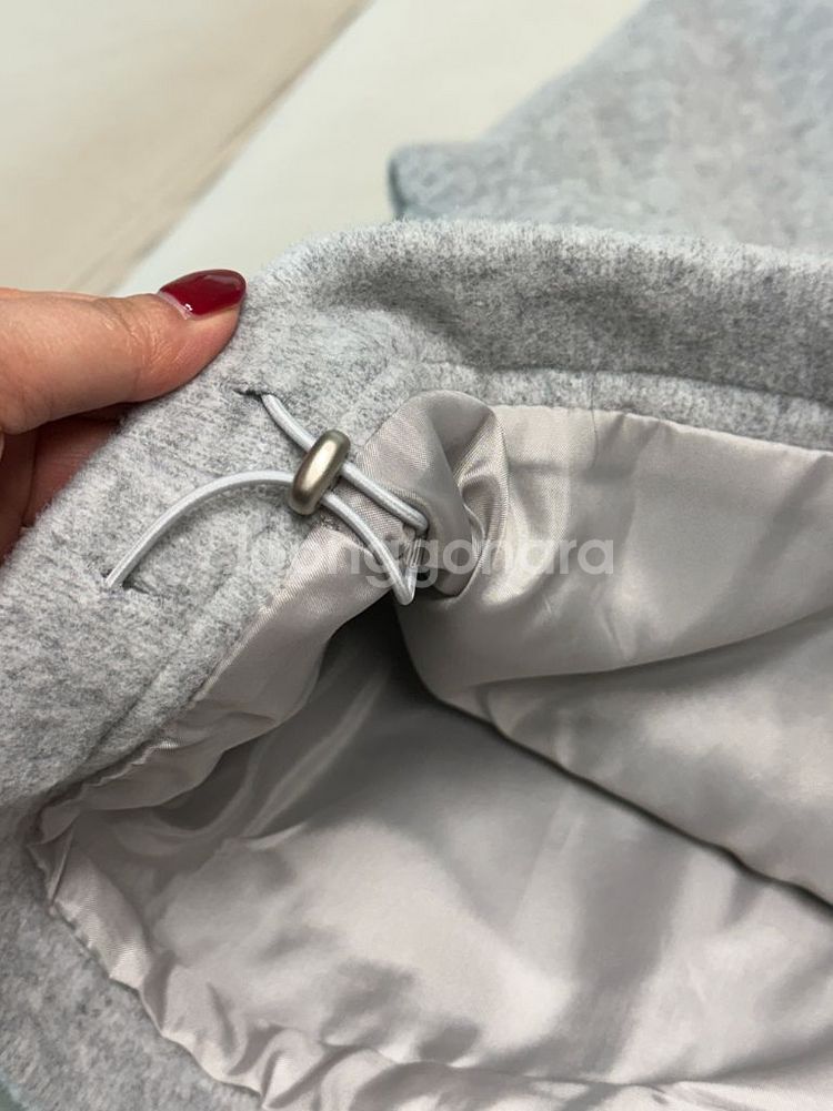 (새상품)베뉴먼트 venument 소프트울 아노락 플리스 그레이--8