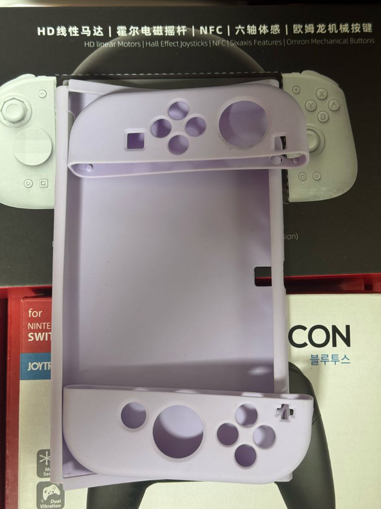 닌텐도 스위치 OLED 화이트 풀박스 + 모바패드 + 조이트론 스위치 네오콘 이미지