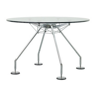 Tecno nomos round table glass