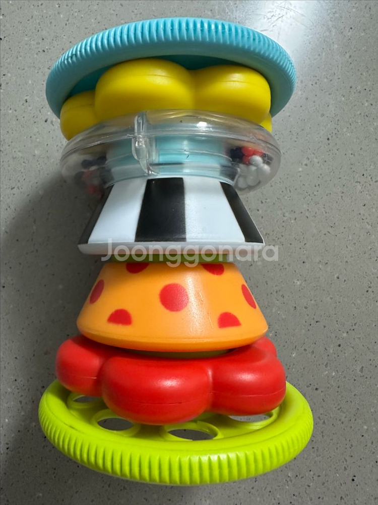 유키두 아기 장난감 링 쌓기--1