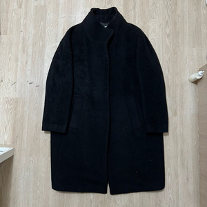 모조에스핀 뉴욕 여성 하이넥 블랙 코트 66