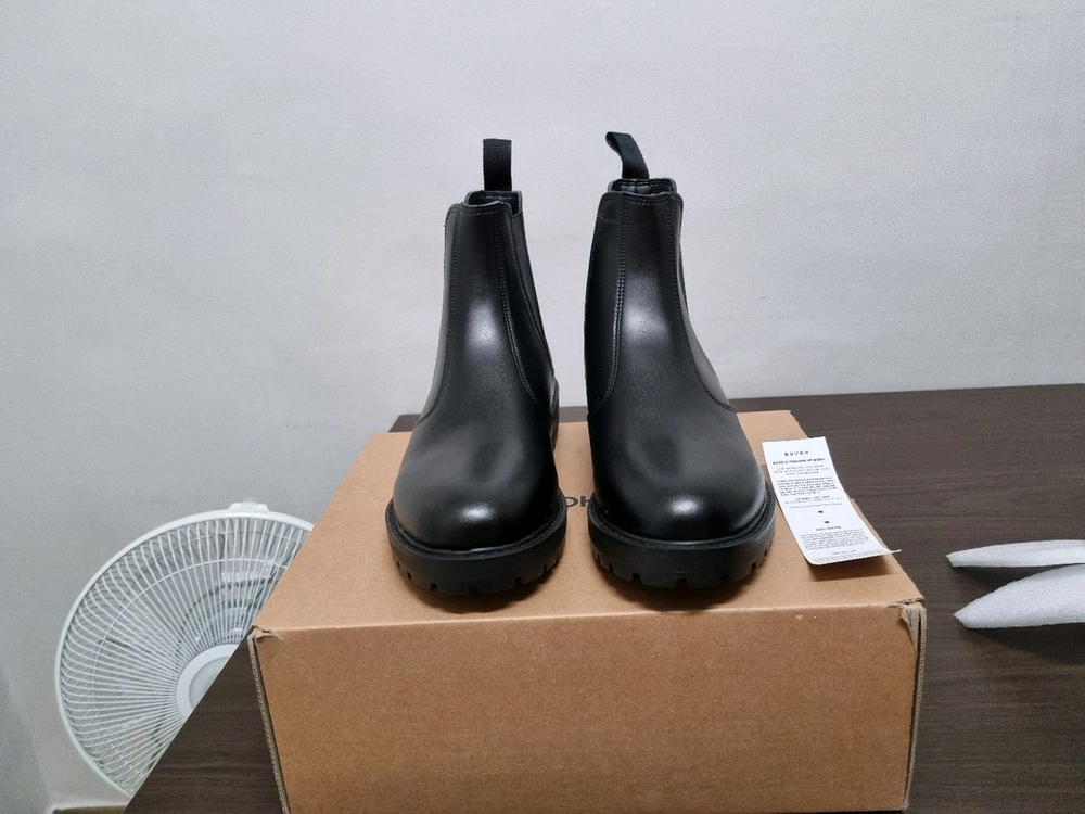 커스텀에이드첼시부츠블랙천연소가죽(새상품) 이미지