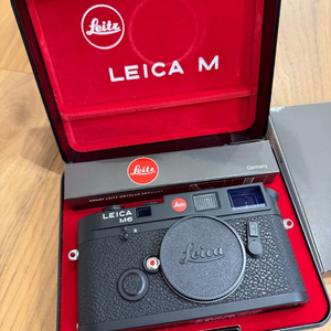 Leica M6(black) 풀박스 - 국내정품