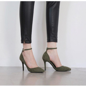 225 스웨이드 스틸레토 힐