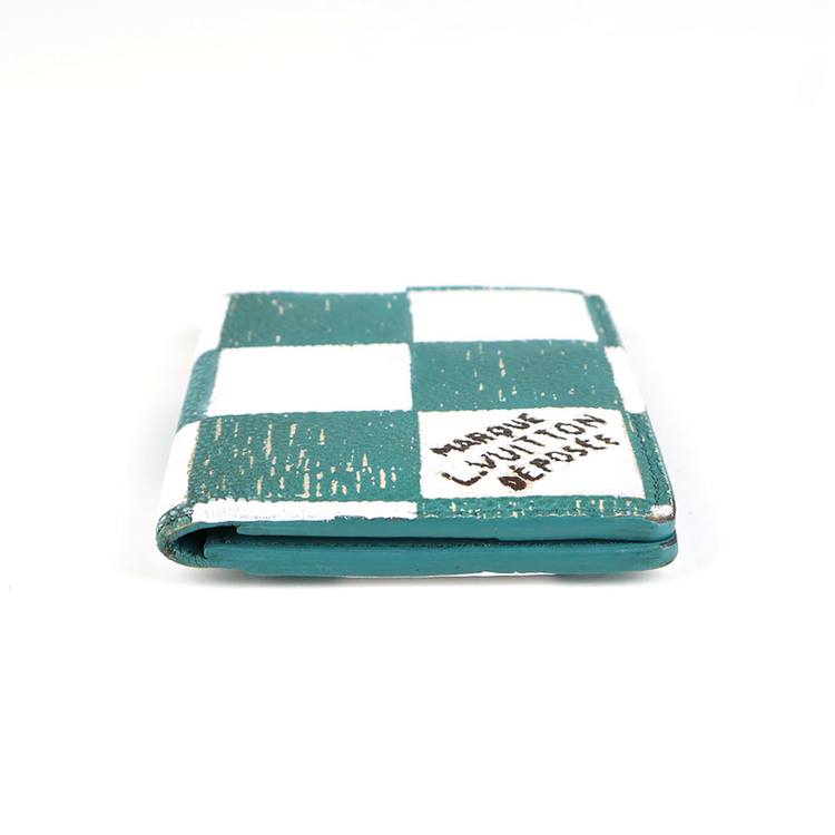 [중고명품다올] 루이비통 포켓 오거나이저 다미에 체커보드 틸 남성 카드지갑 N60494 이미지