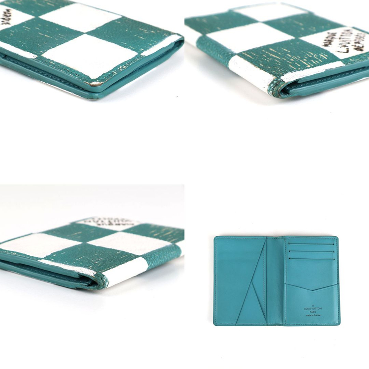 [중고명품다올] 루이비통 포켓 오거나이저 다미에 체커보드 틸 남성 카드지갑 N60494 이미지