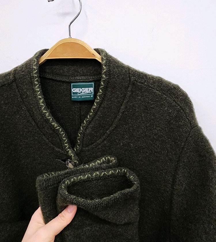 가이거 여성 울 코트(90사이즈)--6