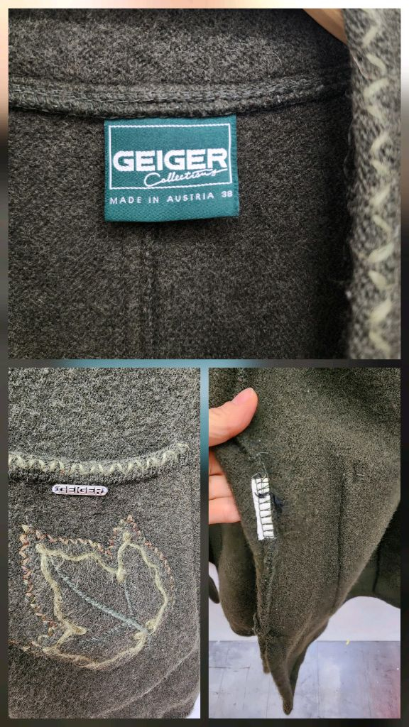 가이거 여성 울 코트(90사이즈)--9