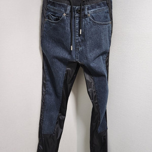 Diesel Black Gold Denim and Nylon pants