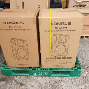 ARS-1580 ARS-1550S 엑티브스피커 800와트 엠프내장형 대형스피커 15인치 박스미개봉 새제품 2통 이미지