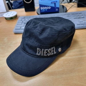 [55] 디젤 빈티지 여성군모 블랙