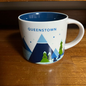 스타벅스 유아히어 시티머그 퀸스타운 이미지