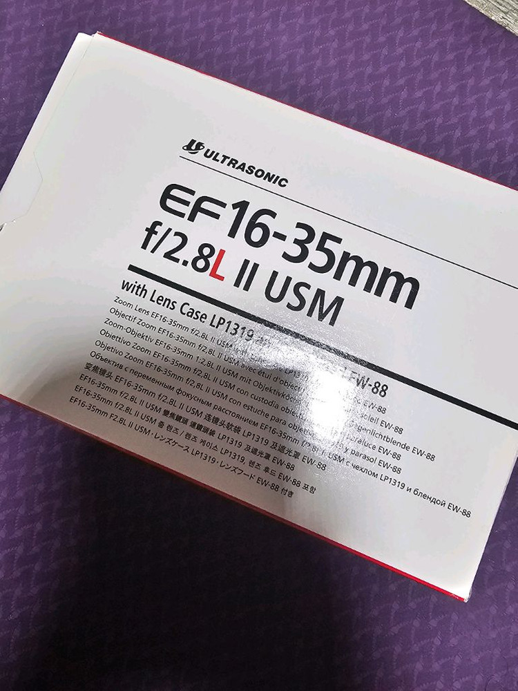 캐논 EF16-35mm f/2.8L II USM 렌즈 민트급품 이미지