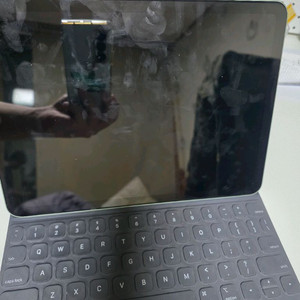 아이패드 에어 4세대 그린+키보드 폴리오+펜슬