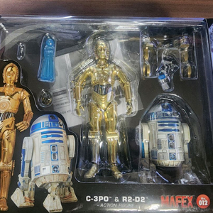 마펙스 C-3PO&R2-D2 팝니다. 1/12 액션피규어