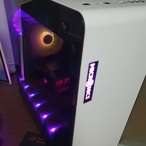 i7 10700 rtx3090 게이밍 화이트 pc 본체 데스크탑 공랭 컴퓨터 처분!(윈도우 정품)