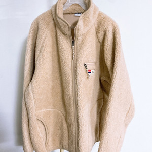 (XL)휠라남자오버핏뽀글이점퍼