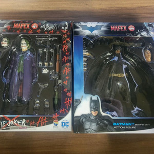 마펙스 배트맨비긴즈슈트+조커2.0 팝니다. 1/12 액션피규어