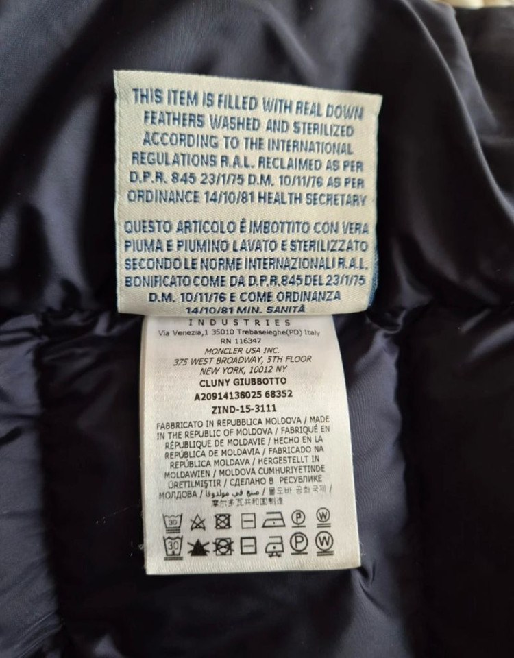 몽클레어 클루니 패딩 2사이즈 이미지