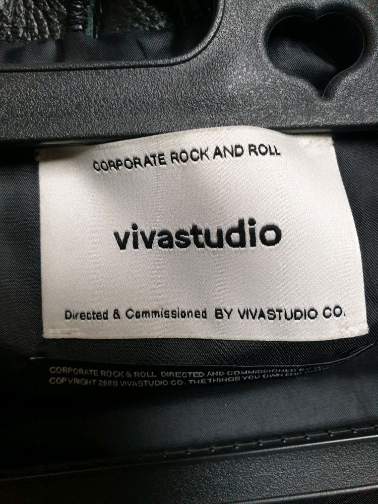 비바스튜디오 가죽 라이더 재킷 남성 S--2