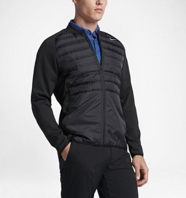 (골프)나이키 에어로로프트 하이퍼어댑트 골프 자켓 블랙 M(100)--2