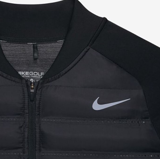 (골프)나이키 에어로로프트 하이퍼어댑트 골프 자켓 블랙 M(100)--4