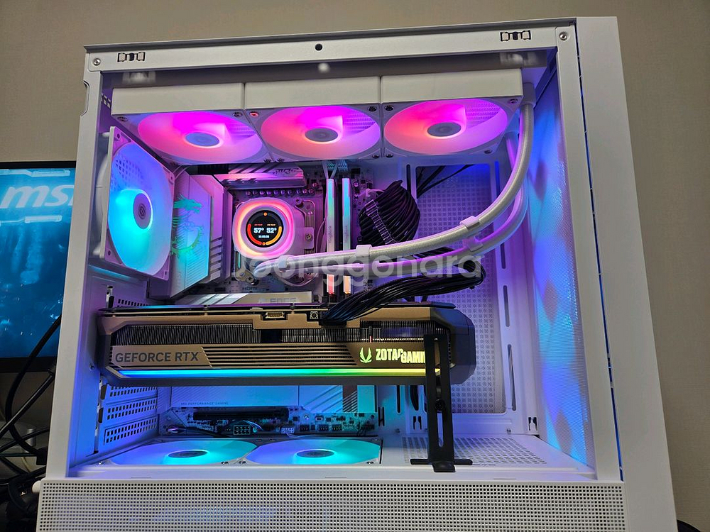 9950x3d, x870e, 64gb, 2tb, 5090 하이엔드 본체--3