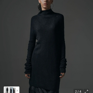 트리밍버드 알파카 터틀넥 니트 원피스 링 레이어드나이 팝니다! 여자니트 티셔츠