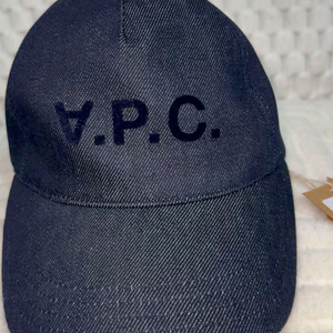 새상품_A.P.C. 아페쎄 로고 데님 볼캡 모자 COCSX M24090