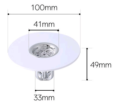 화장실 하수구트랩 벌레차단 냄새차단 배수구트랩--2