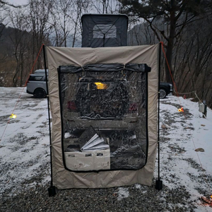 다잡 도킹텐트(확장형) 베이지