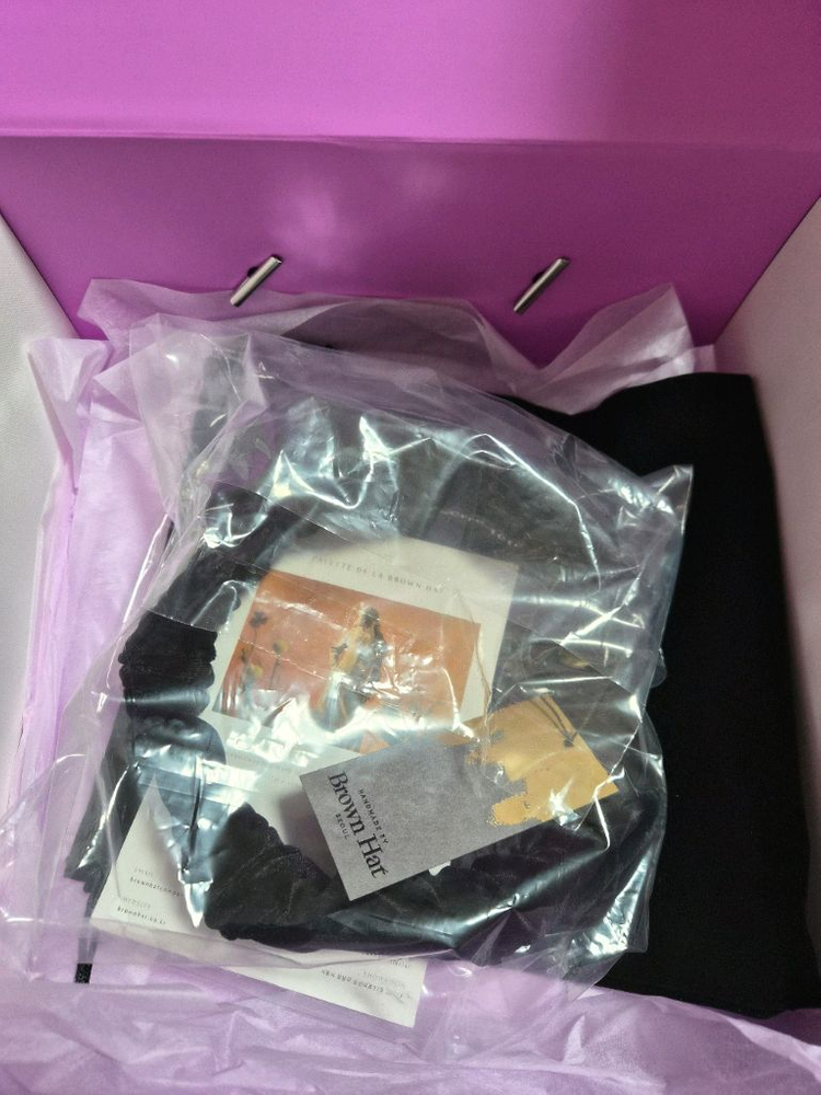 (새제품) 브라운햇 벨벳 머리띠 헤어밴드--3