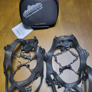 노스페이스(스노우라인) 아이젠 새상품 L사이즈