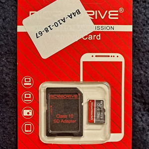 마이크로드라이브 128GB SD 메모리카드