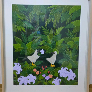 김선우 Secret admirer 실크스크린 액자 작품